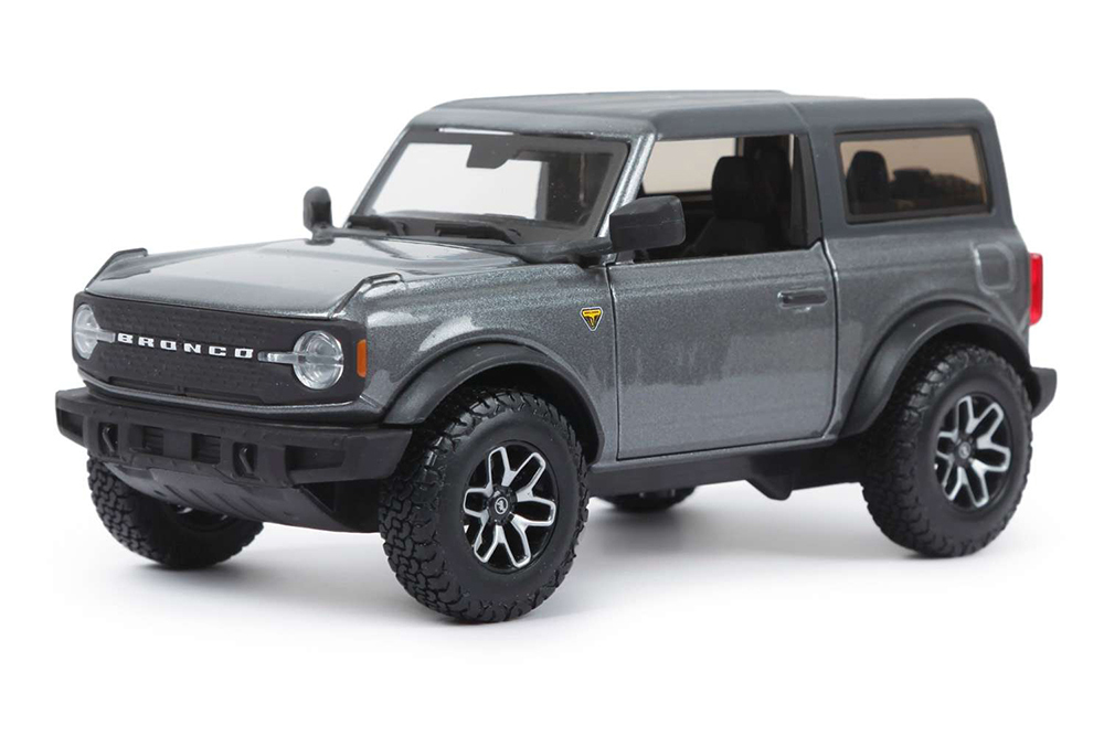 FORD BRONCO 2 DOORS VERSION 2021 GREY / ФОРД БРОНКО СЕРЫЙ	МАШИНКА MAISTO31530 1:24 SP (B) -- 2021 FORD BRONCO (2 DOORS VERSION) MET.