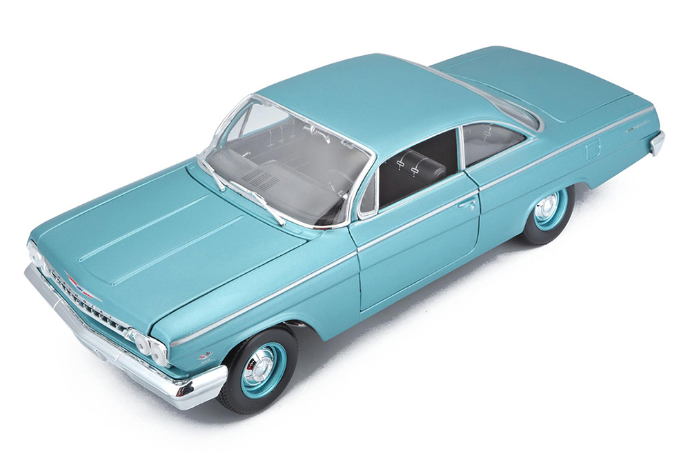 CHEVROLET BEL AIR 1962 BLUE / ШЕВРОЛЕ БЕЛЭЙР СИНИЙ МЕТАЛЛИК