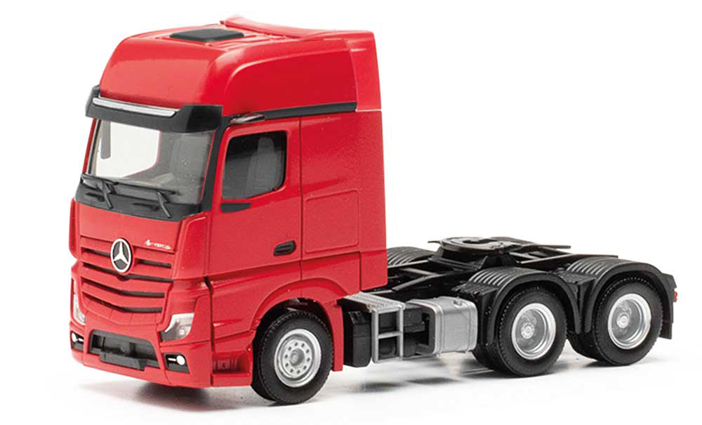 MERCEDES-BENZ ACTROS L GIGASPACE СЕДЕЛЬНЫЙ ТЯГАЧ, КРАСНЫЙ