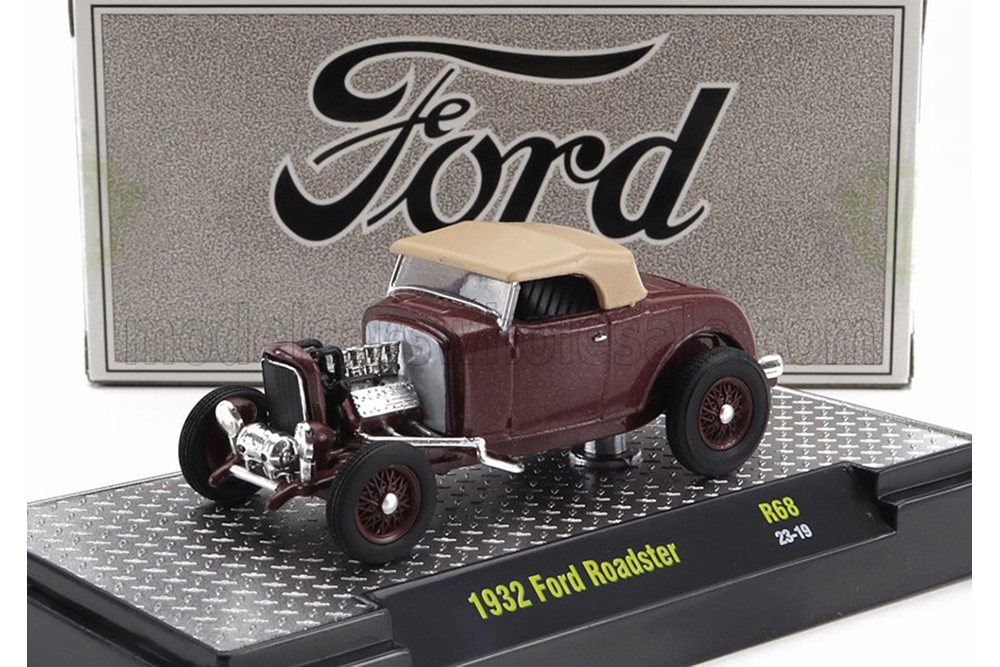 FORD ROADSTER (1932), BROWN CREAM (ДЛИНА МОДЕЛИ 6-10 СМ)