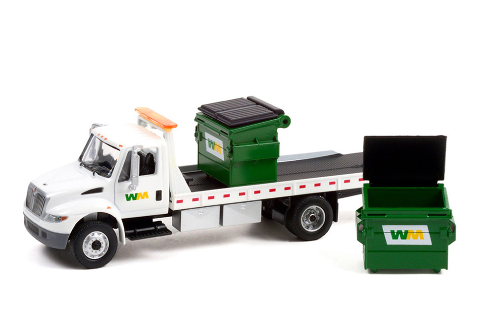 INTERNATIONAL DURASTAR МУСОРОВОЗ WASTE MANAGEMENT 2013 (ДЛИНА МОДЕЛИ 6-10 СМ)
