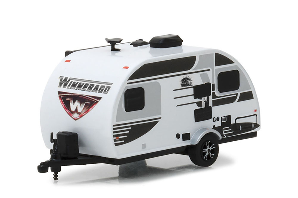 WINNEBAGO WINNIE DROP 2016 WHITE/BLACK KEMPER-TRAILER (ДЛИНА МОДЕЛИ 6-10 СМ)