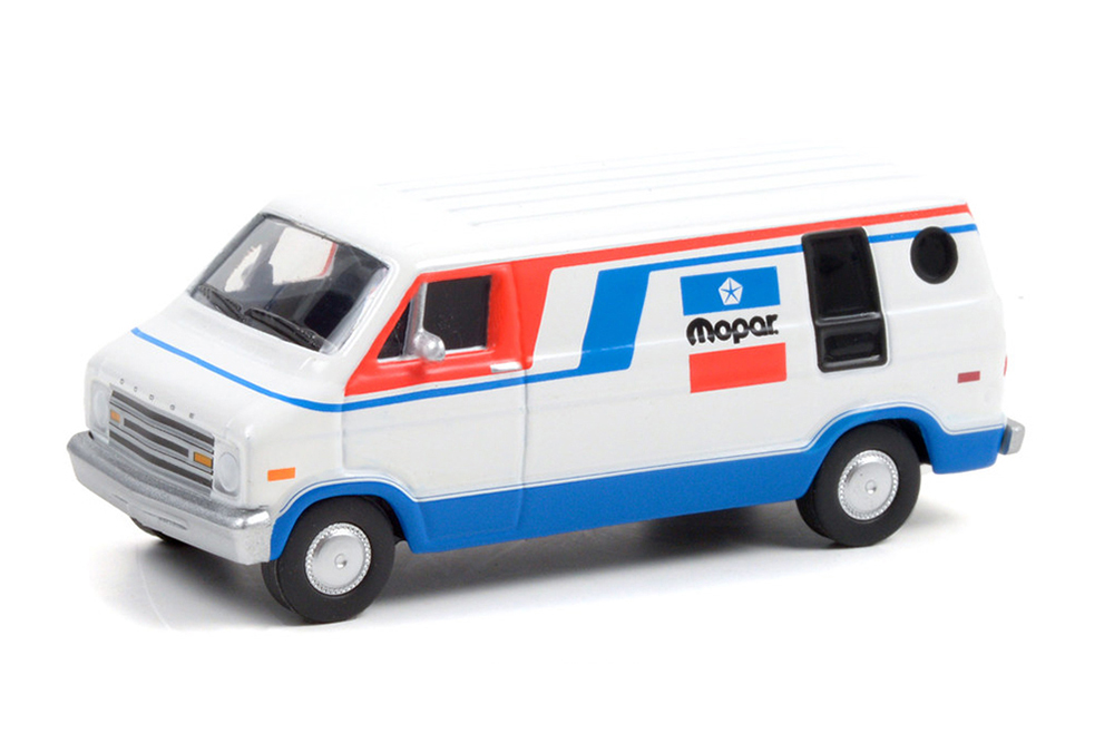 DODGE B-100 MOPAR 1976 (ДЛИНА МОДЕЛИ 6-10 СМ)