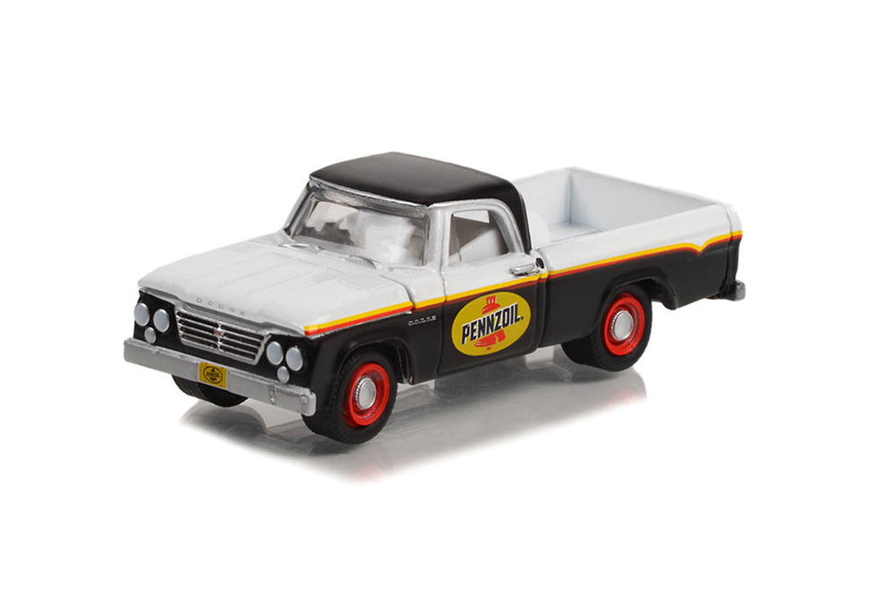 DODGE D-100 ПИКАП PENNZOIL 1964 (ДЛИНА МОДЕЛИ 6-10 СМ)