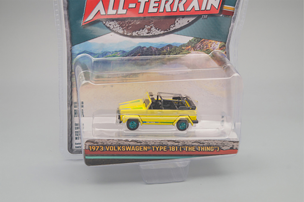 VW VOLKSWAGEN THING (TYPE 181) 1973 YELLOW (ДЛИНА МОДЕЛИ 6-10 СМ)
