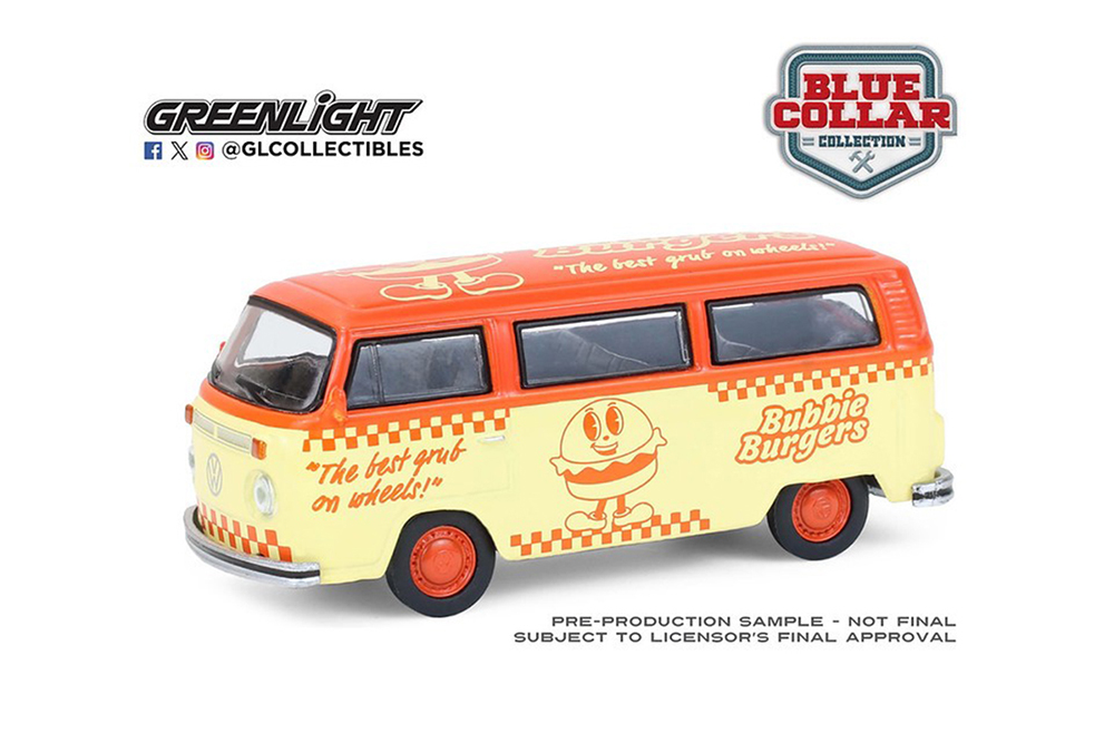 VOLKSWAGEN T2 BUBBIE BURGERS 1975 / ФОЛЬКСВАГЕН T2 БУББИЕ БУРГЕРС ЖЕЛТЫЙ