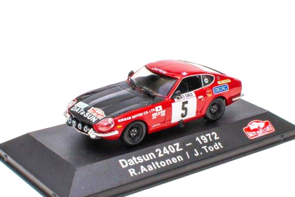 DATSUN 240Z #5 R.AALTONEN/J.TODT RALLY MONTE CARLO 1972
