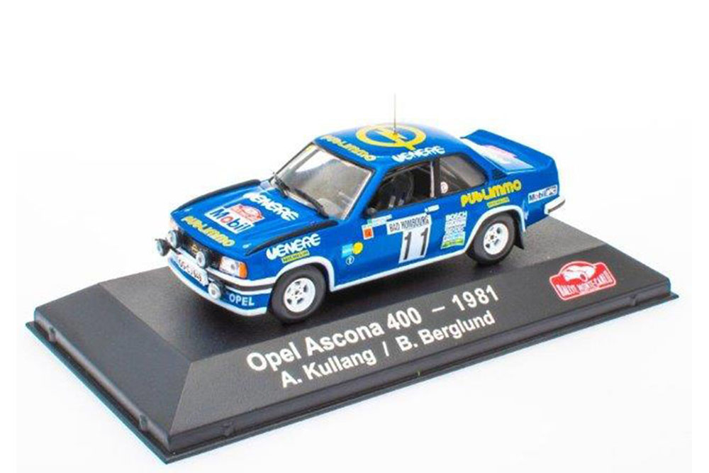 OPEL ASCONA 400 #11 A.KULLANG/B.BERGLUND RALLY MONTE CARLO 1981