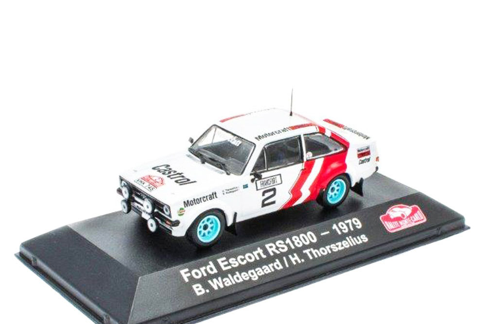 FORD ESCORT RS1800 #2 B.WALDEGAARD/H.THORSZELIUS WORLD CHAMPION 2 МЕСТО RALLY MONTE CARLO 1979