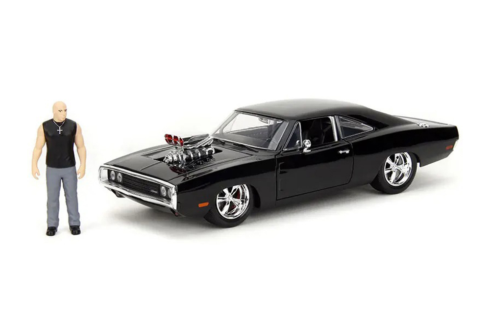 DODGE CHARGER FAST & FURIOUS WITH TORETTO FIGURE 1970