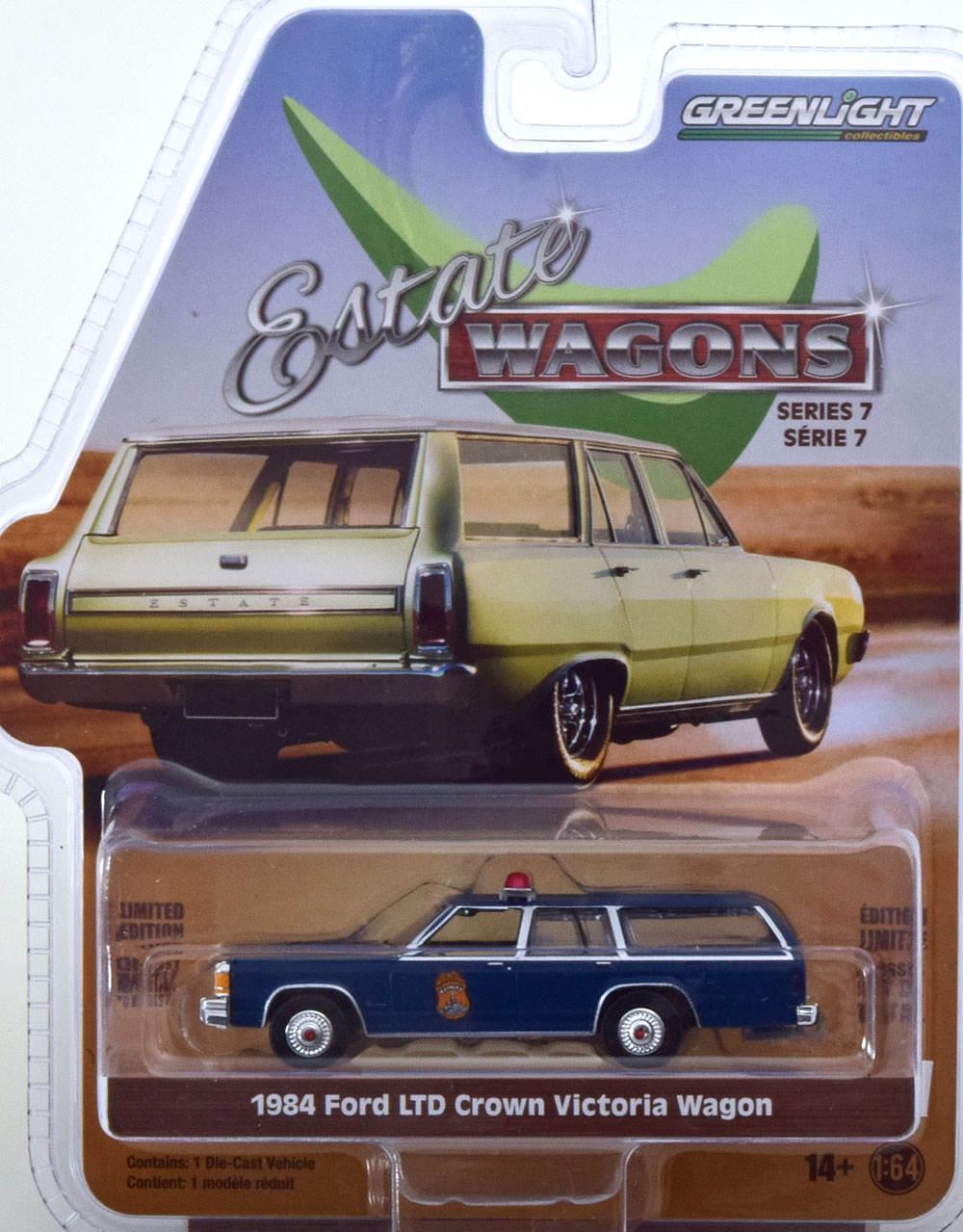 FORD LTD CROWN VICTORIA WAGON 1984 (ДЛИНА МОДЕЛИ 6-10 СМ)