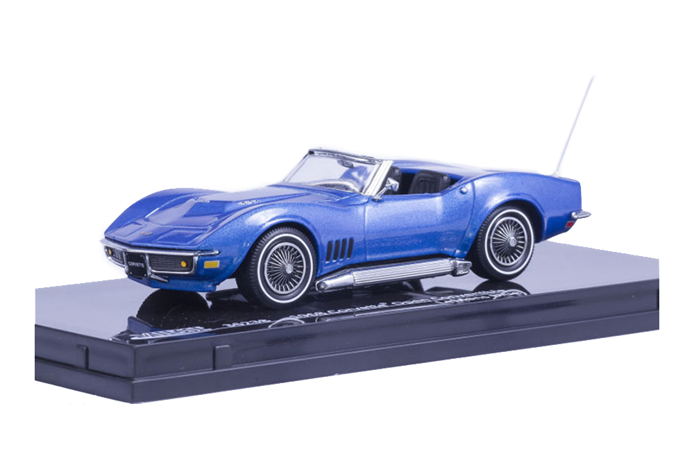 CHEVROLET CORVETTE OPEN CONVERTIBLE 1968 LEMANS BLUE