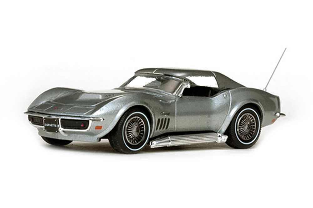 CHEVROLET CORVETTE COUPE 1969 CORTEZ SILVER