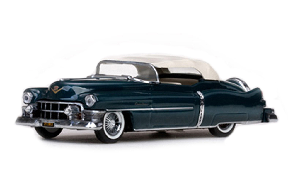 CADILLAC ELDORADO CLOSED CONVERTIBLE 1953 BLUE