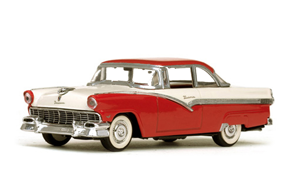 FORD FAIRLANE FIESTA 1956 RED/COLONIAL WHITE