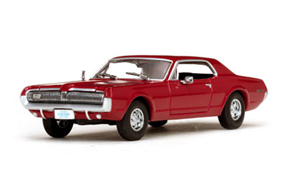 MERCURY COUGAR 1967 CARDINAL RED