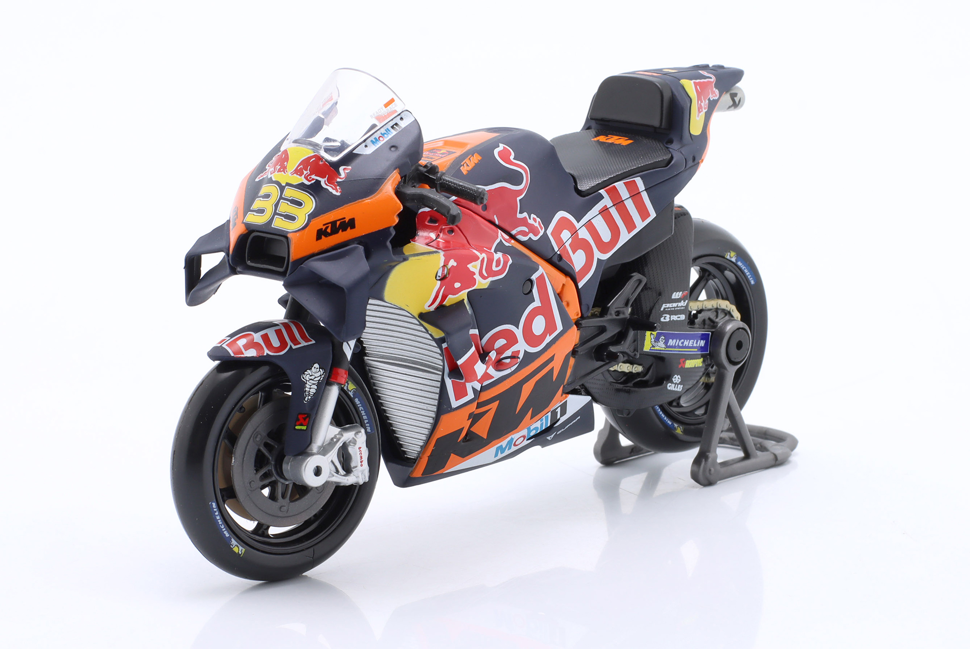 KTM RC16 RED BULL #33 MOTOGP 2023 BRAD BINDER / КТМ RC16 РЕД БУЛЛ №33 БРЭД БИНДЕР МОТОГРАН-ПРИ 2023
