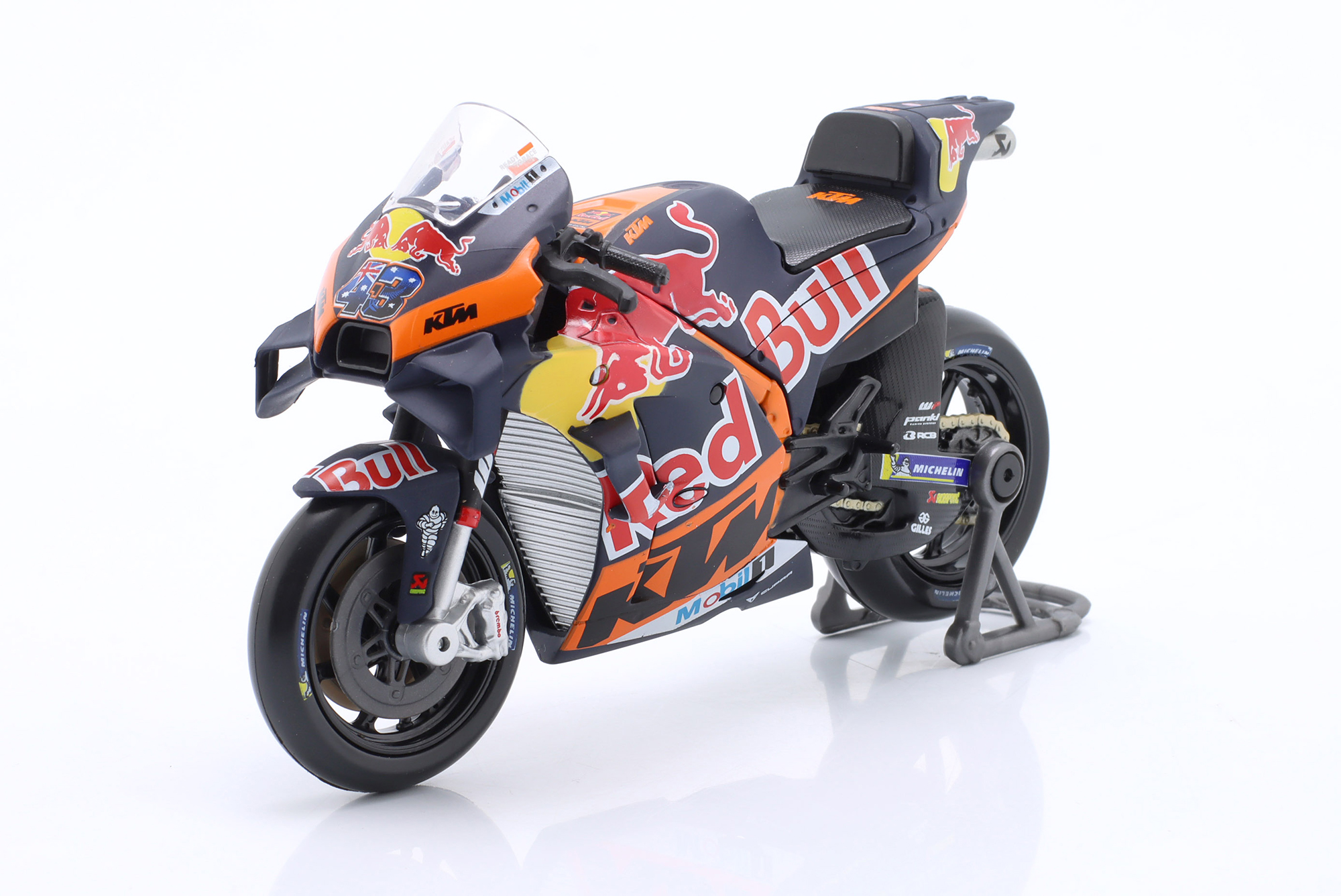 KTM RC16 RED BULL #43 MOTOGP 2023 JACK MILLER / КТМ RC16 РЕД БУЛЛ №43 ДЖЕК МИЛЛЕР МОТОГРАН-ПРИ 2023