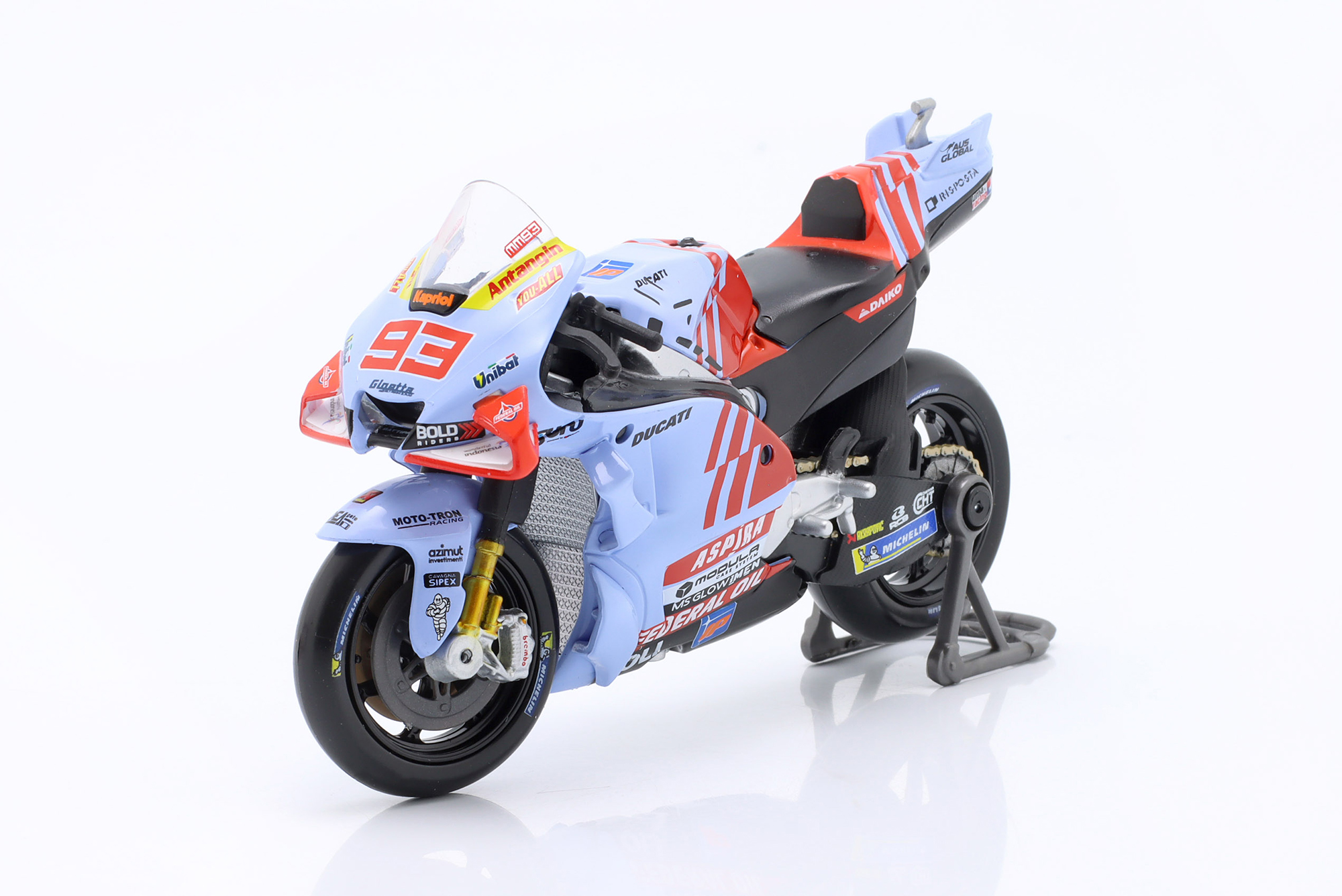 DUCATI DESMOSEDICI GP23 #93 MOTOGP 2024 MARC MARQUEZ / ДУКАТИ ДЕСМОСЕДИЧИ GP23 №93 МАРК МАРКЕС МОТОГРАН-ПРИ 2024