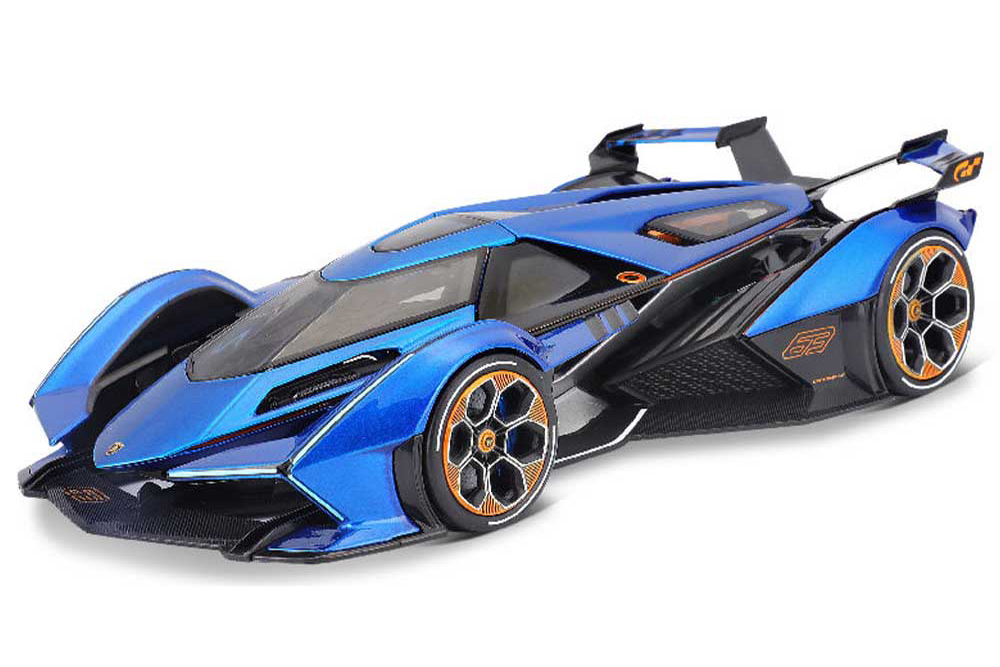 LAMBORGHINI LAMBO V12 VISION GRAN TURISMO 2020 BLUE / ЛАМБОРГИНИ В12 ВИЖН СИНИЙ