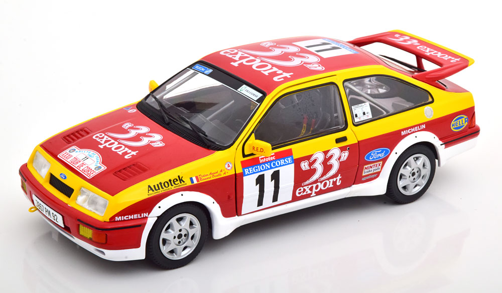 FORD SIERRA COSWORTH NO 11 TOUR DE CORSE 1987