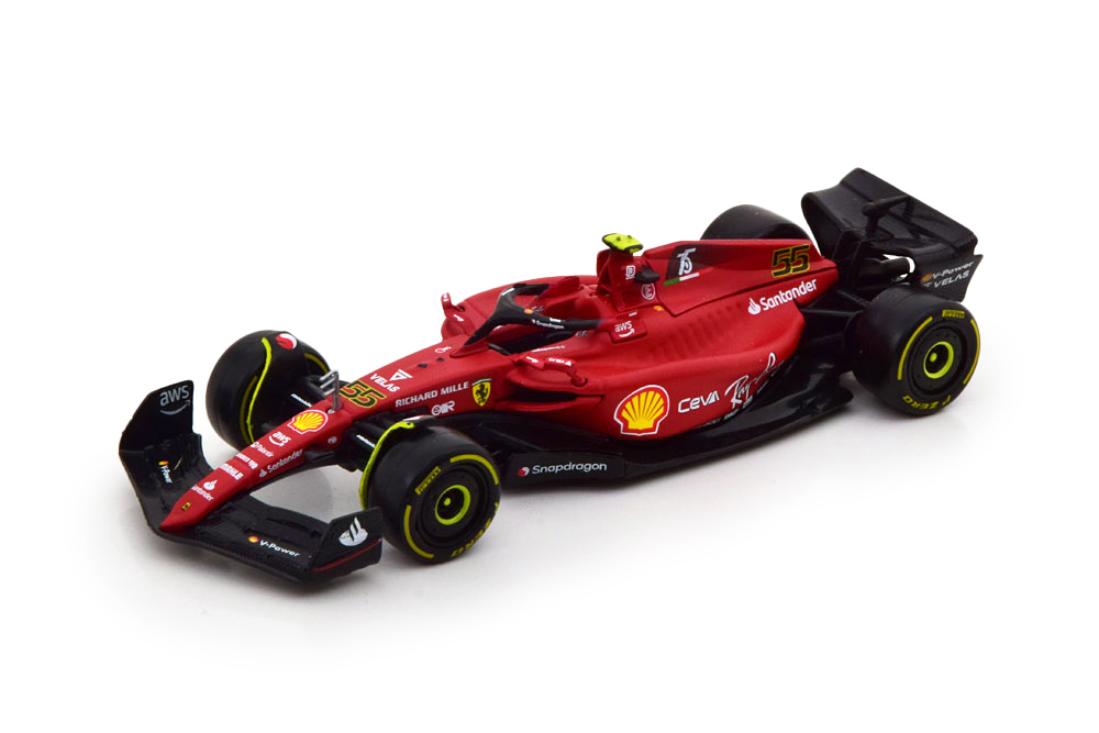 FERRARI F1-75 #55 SCUDERIA FERRARI SAINZ JR. FORMULA 1 2022