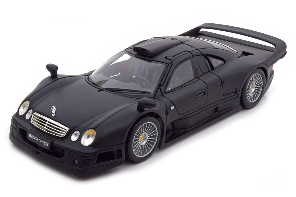 MERCEDES CLK GTR 1998 MATT BLACK