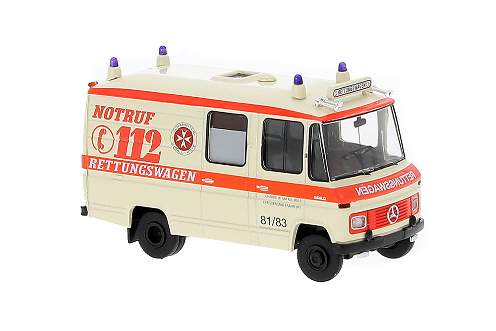 MERCEDES-BENZ L508 RTW DER JOHANNITER FRANKFURT СКОРАЯ ПОМОЩЬ