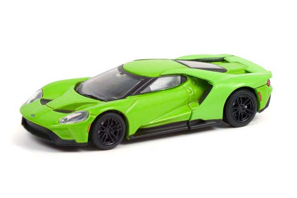 FORD GT (LOT #1417) 2017 VERDE MANTIS (ДЛИНА МОДЕЛИ 6-10 СМ)