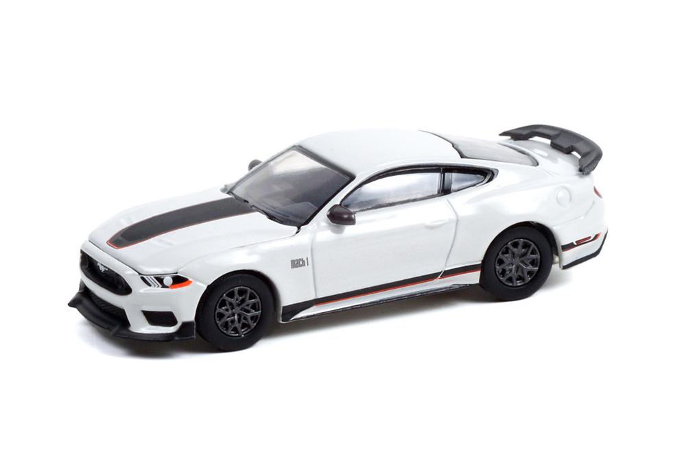 FORD MUSTANG MACH 1 VIN #001 (LOT #3005) 2021 FIGHTER JET GRAY / ФОРД MUSTANG MACH 1 VIN #001 (ЛОТ #3005) 2021 ИСТРЕБИТЕЛЬ СЕРЫЙ (ДЛИНА МОДЕЛИ 6-10 СМ)