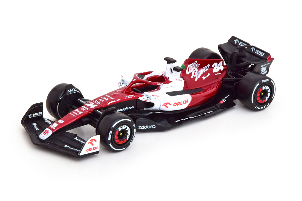 ALFA ROMEO C42 #24 TEAM ORLEN G.ZHOU FORMULA 1 2022