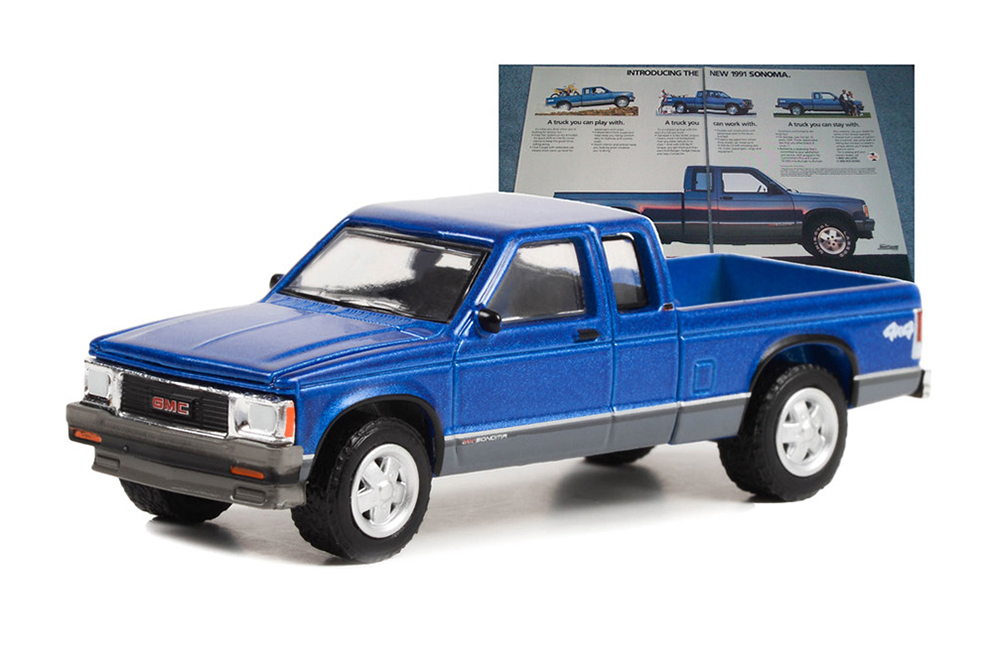 GMC SONOMA IT’S NOT JUST A TRUCK ANYMORE 1991 (ДЛИНА МОДЕЛИ 6-10 СМ)