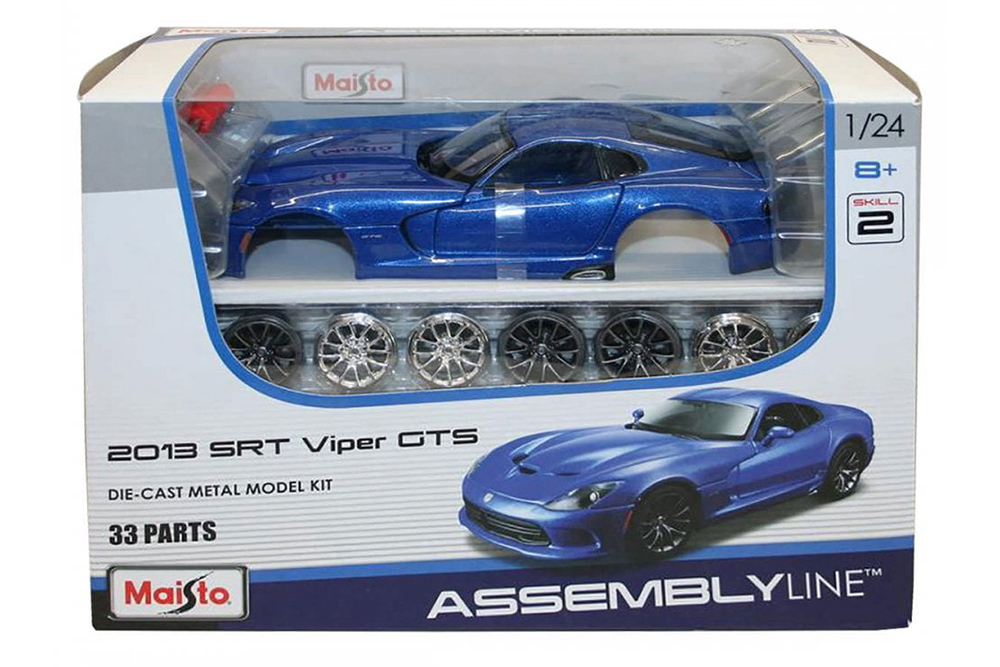 DODGE SRT VIPER GTS 2013 / ДОДЖ ВАЙПЕР СРТ (СБОРКА БЕЗ КЛЕЯ)