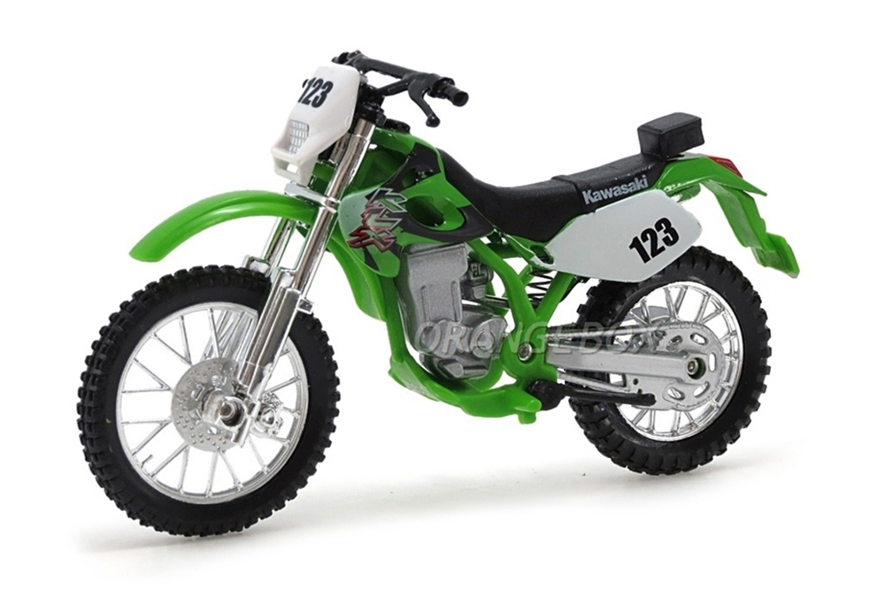 KAWASAKI KLX 250SR / КАВАСАКИ КЛИКС ЗЕЛЕНЫЙ (11.9 СМ)