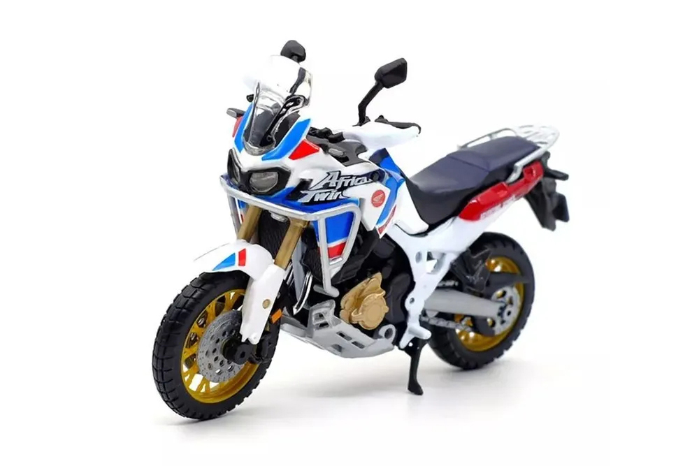 HONDA AFRICA TWIN DCT / ХОНДА АФРИКА БЕЛО-СИНИЙ (ДЛИНА 11.9 СМ)