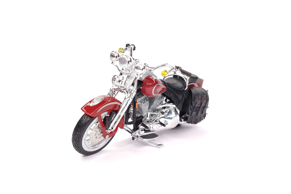 HARLEY-DAVIDSON FLSTS HERITAGE SOFTAIL SPRINGER 1999 / ХАРЛЕЙ-ДЭВИДСОН ХЕРИТЭЙЖ КРАСНЫЙ (ДЛИНА 11,9 СМ)