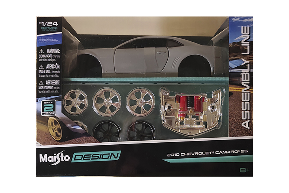 CHEVROLET CAMARO RS 2010 / ШЕВРОЛЕ КАМАРО (СБОРКА БЕЗ КЛЕЯ)