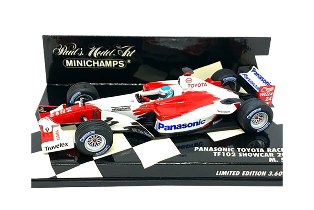 TOYOTA TF102 DEBUT AUSTRALIAN GP 2002 M.SALO #24