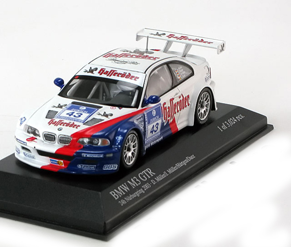 BMW M3 GTR E46 NO 43 24H NUERBURGRING 2003