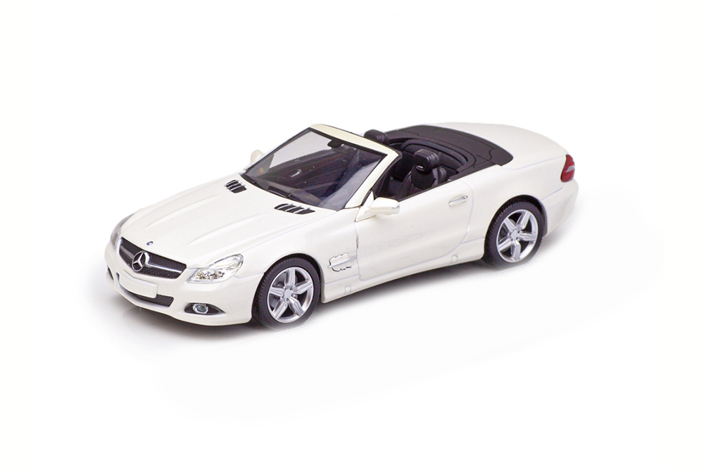 MERCEDES SL-KLASSE 2008 R230 METALLIC WHITE