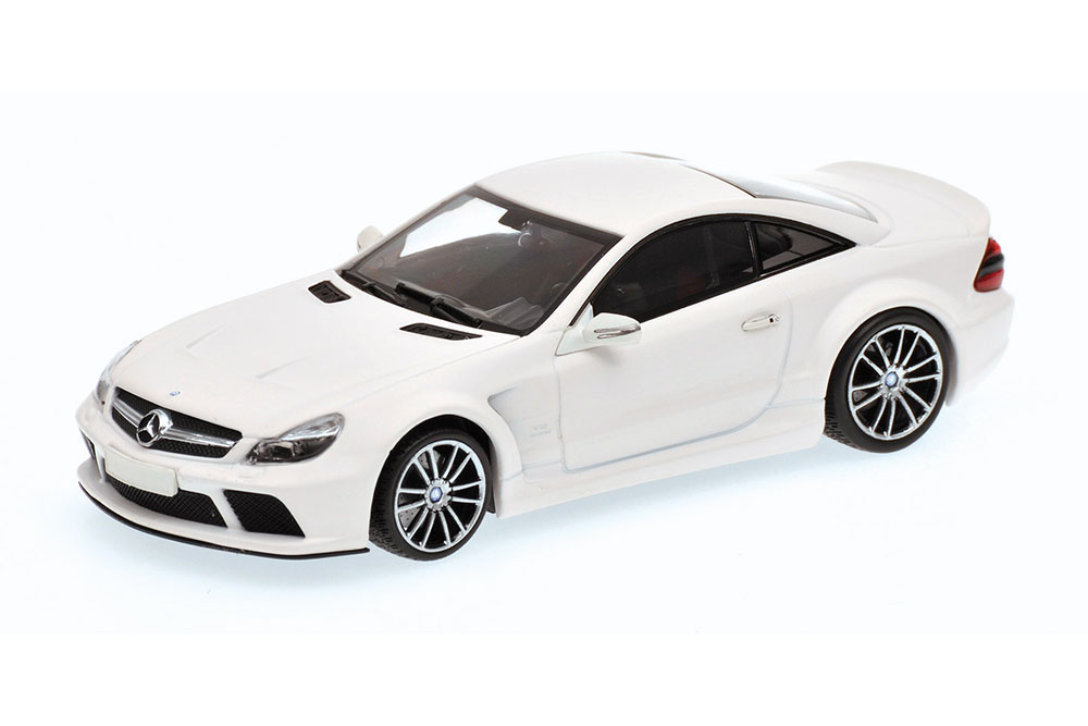 MERCEDES SL65 AMG BLACK SERIES R230 2009 MATT WHITE