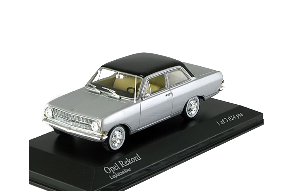 OPEL REKORD A SALOON 1963 SILVER BLACK
