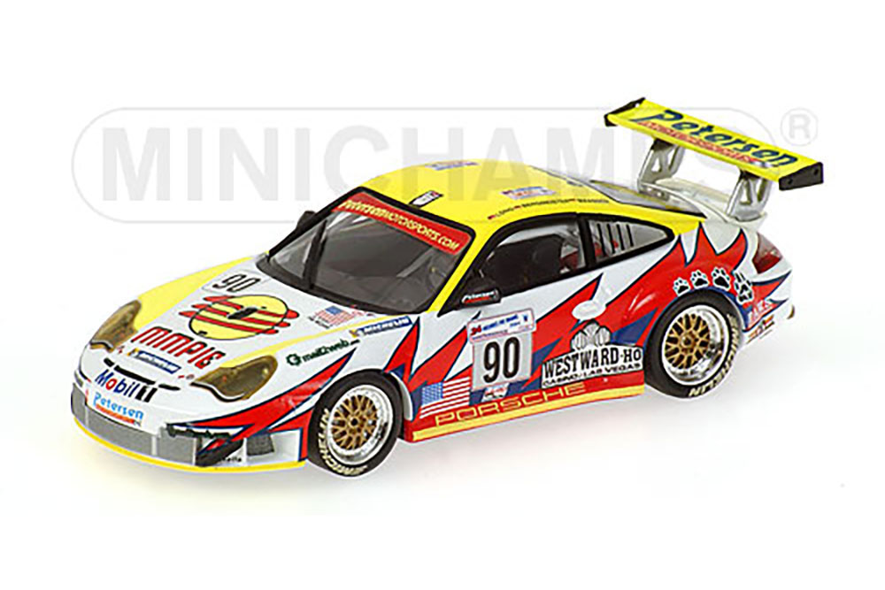 PORSCHE 911 GT3 RSR MAASSEN/BERGMEISTER/LONG PETERSEN/WHITE LIGHTNING RACING 24H LE MANS 2004 L.E. 5040 PCS.