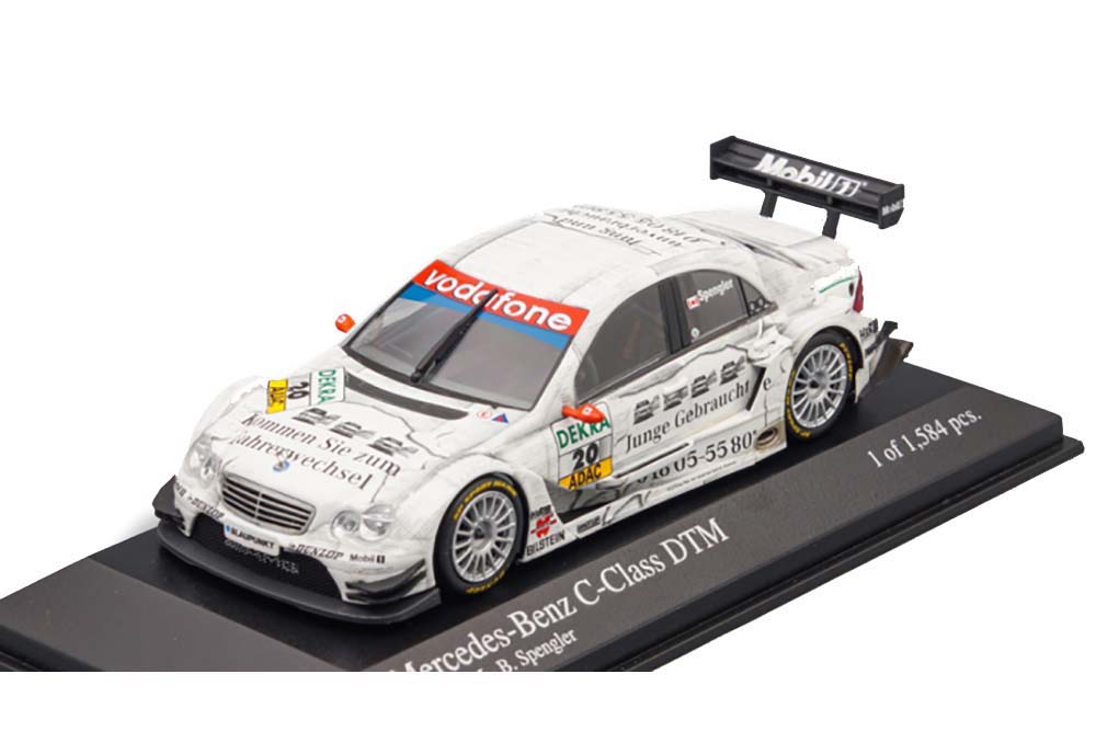 MERCEDES-BENZ C-CLASS DTM 2005 TEAM PERSSON #20 BRUNO SPENGLER БЕЛЫЙ