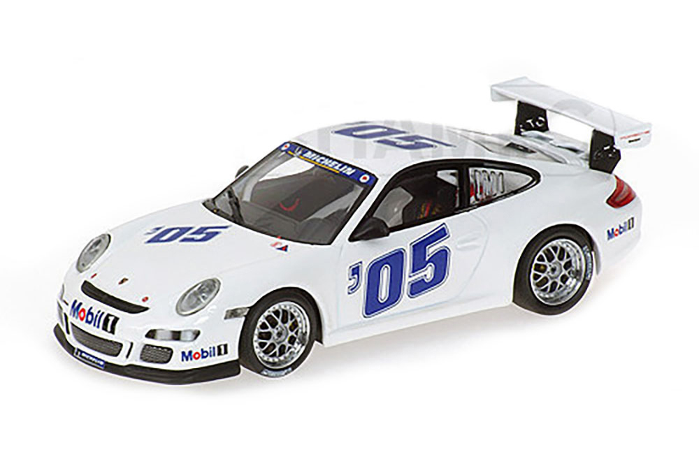PORSCHE 911 GT3 CUP PRESENTATION WHITE 2005