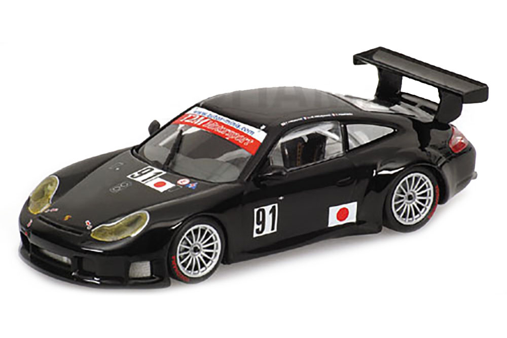 PORSCHE 911 GT3-RS ESSAIS LE MANS YAMAGISHI POMPIDOU JEAN-LUC BLANCHEMAIN L.E. 2544 PCS 2005