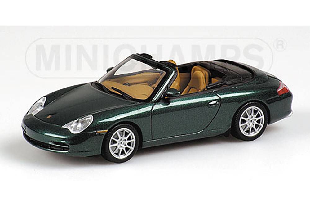 PORSCHE 911 CABRIOLET 2001, GREEN METALLIC