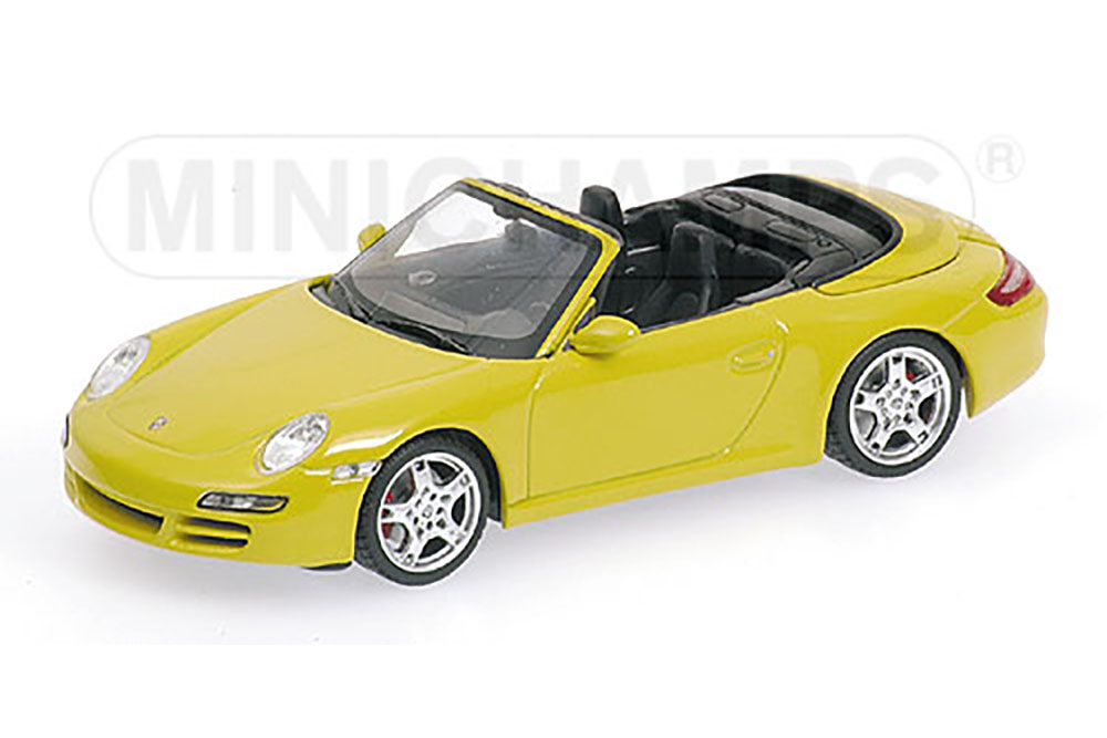 PORSCHE 911 CARRERA S CABRIOLET - 2005 - YELLOW