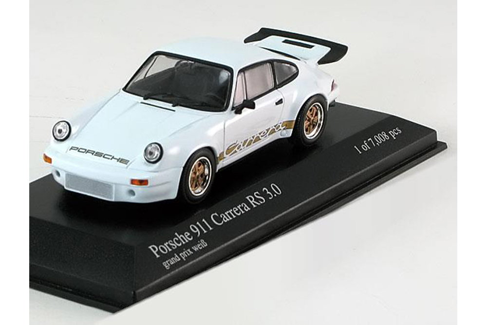 PORSCHE CARRERA RS 3 0 1974 WHITE GOLDEN