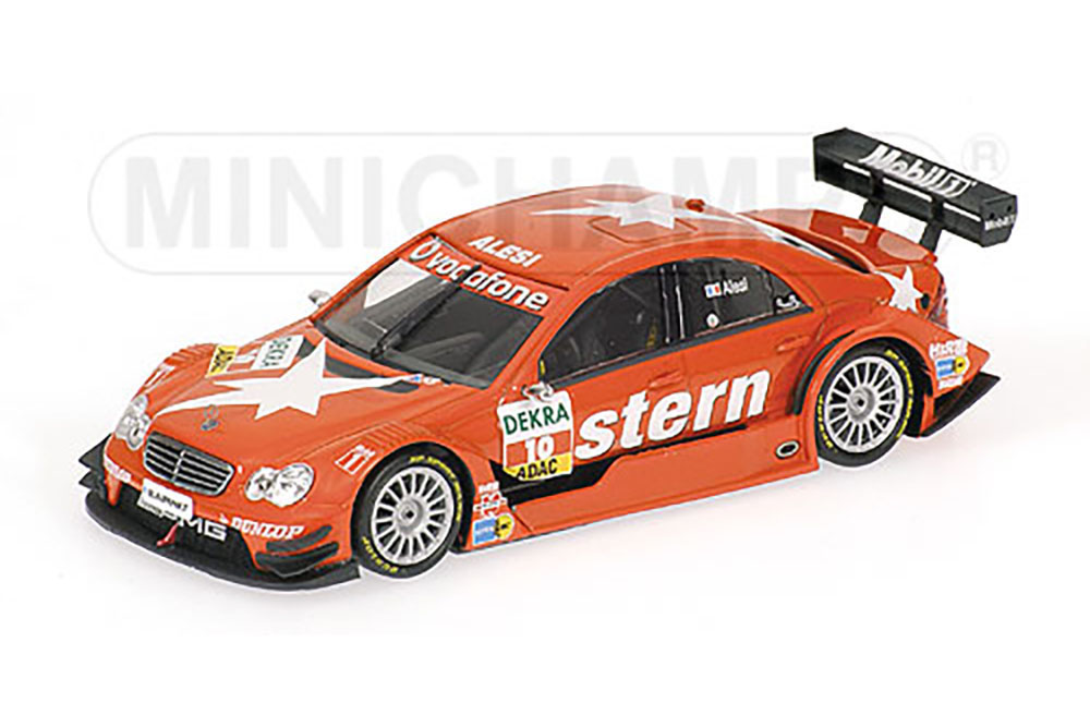 MERCEDES-BENZ C-CLASS W203 TEM J.ALESI DTM 2006 КРАСНЫЙ